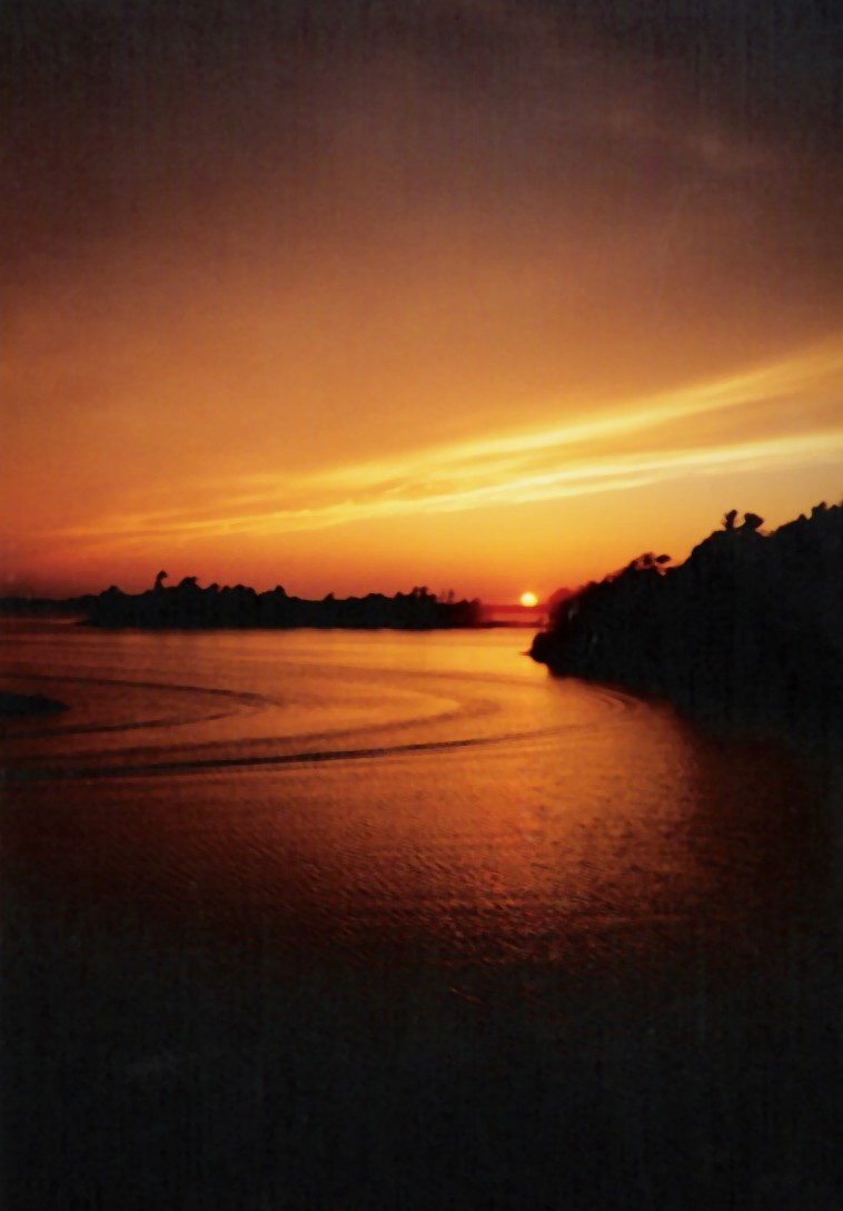 Sunset on the bay
